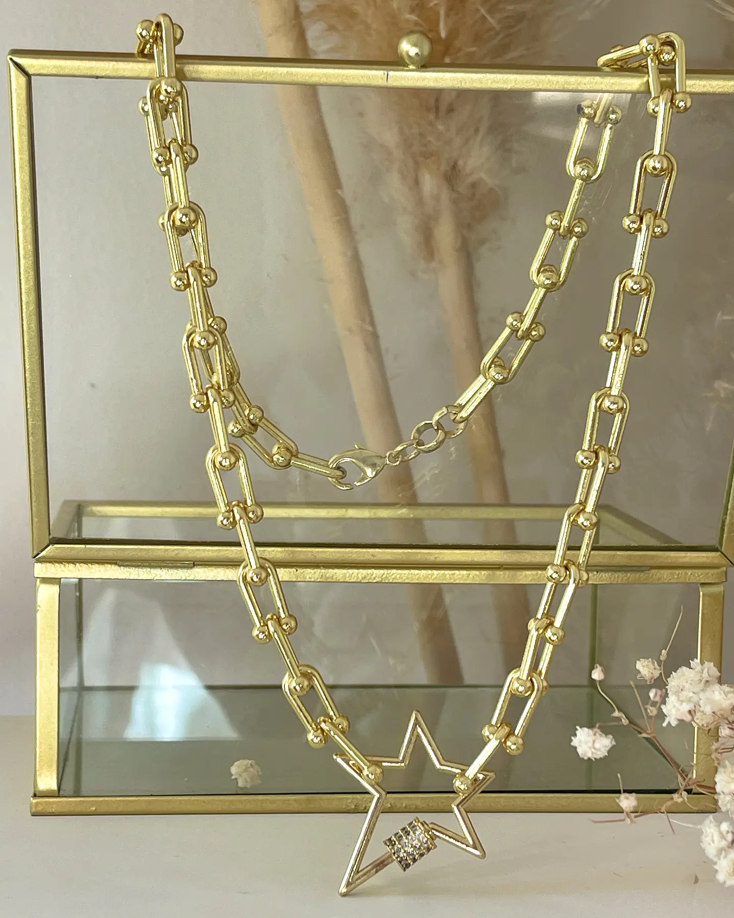 Collar Estrella Irregular Gold 5
