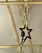 Collar  Estrellas Black Circones Gold - Miniatura 7