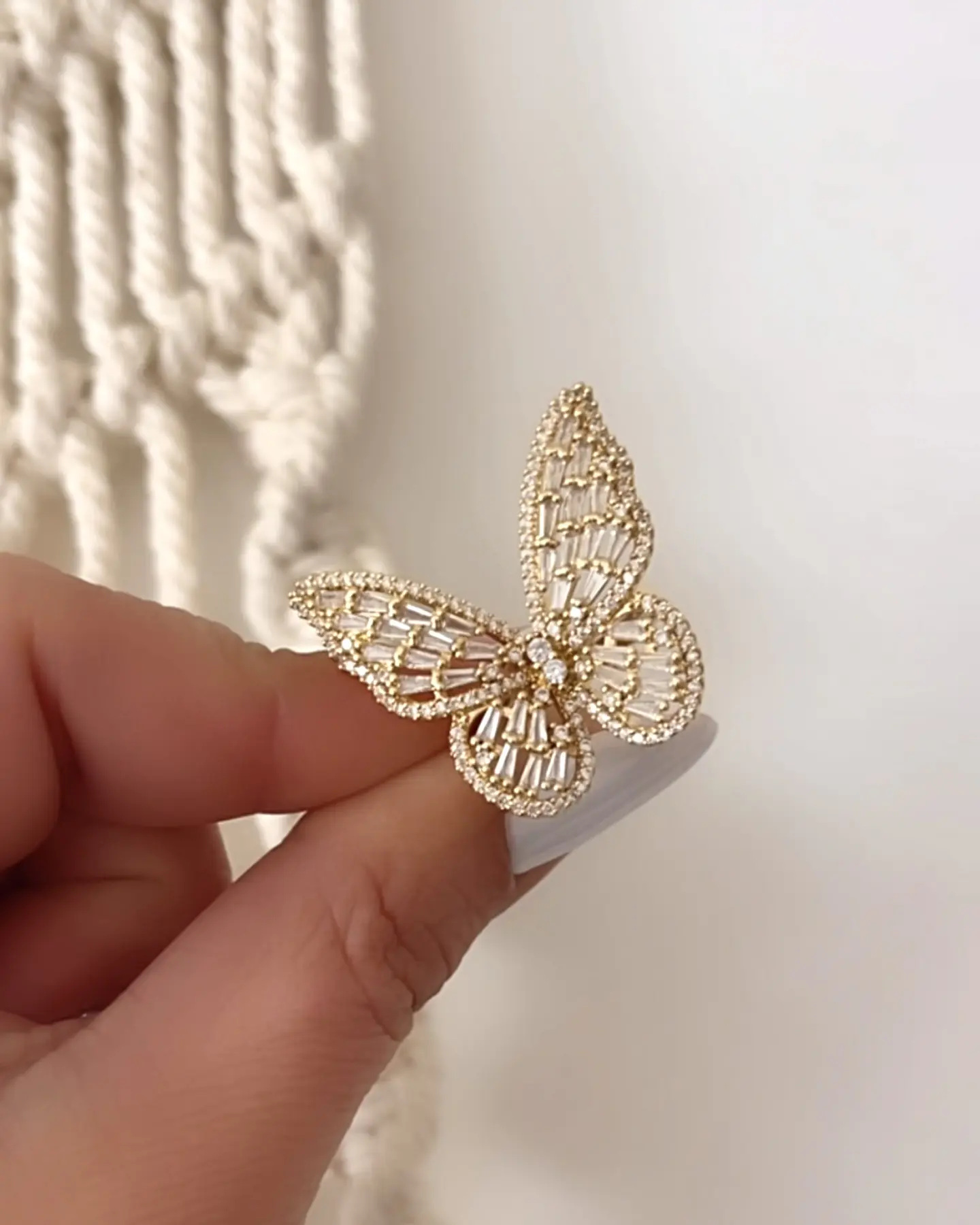 Anillo Mariposa Circones Gold  4