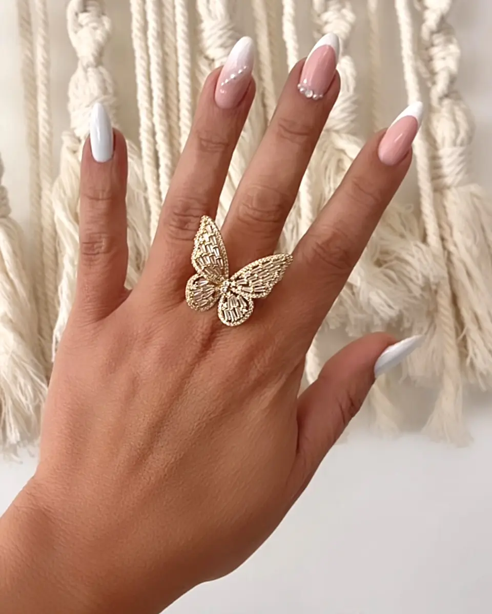 Anillo Mariposa Circones Gold  3