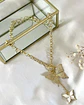  Collar Dúo de Mariposas Circones Gold - Miniatura 4