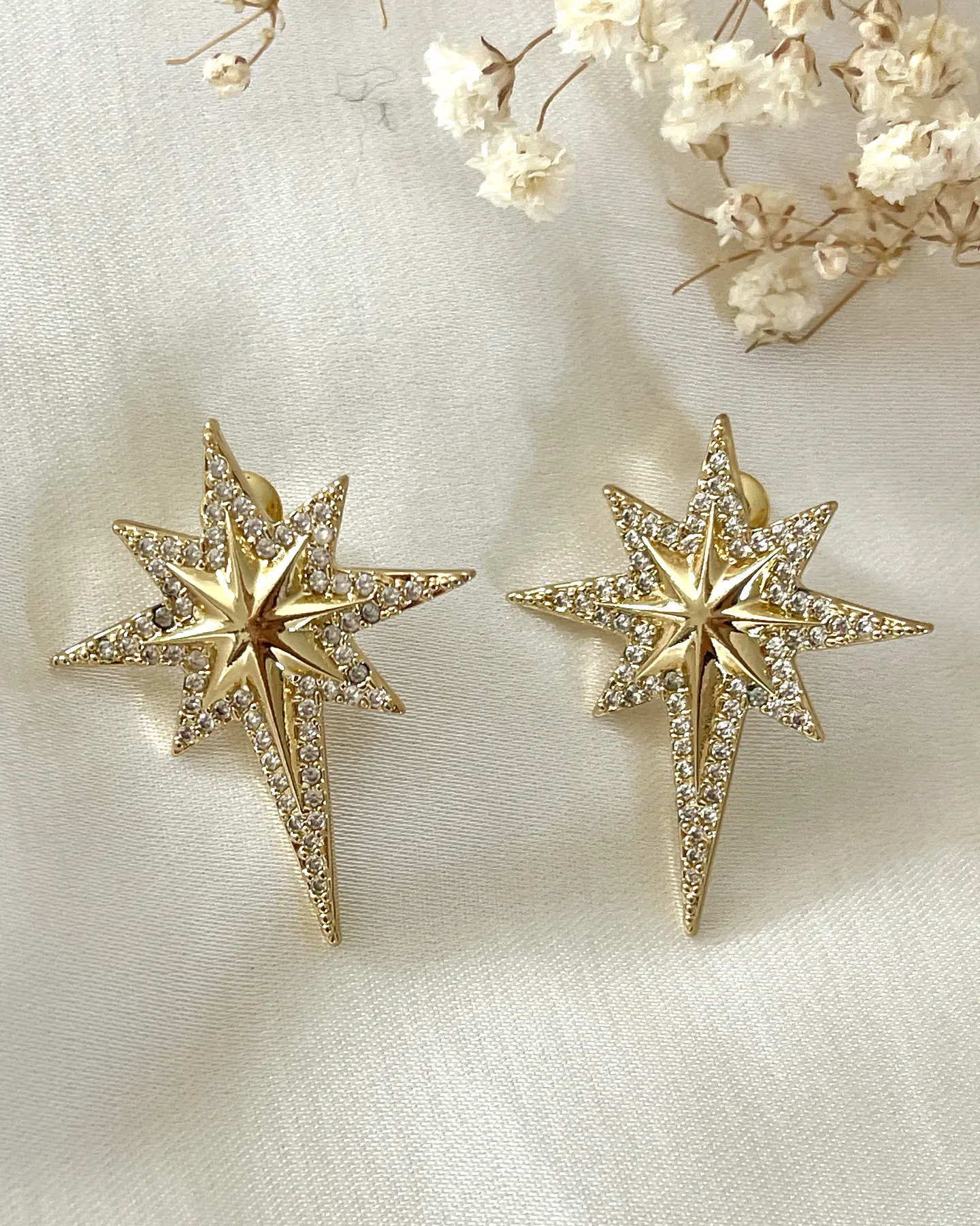 Aros Maxi Estrella del Norte Circones Gold 1