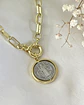 Collar Medalla San Benito Silver Gold - Miniatura 5