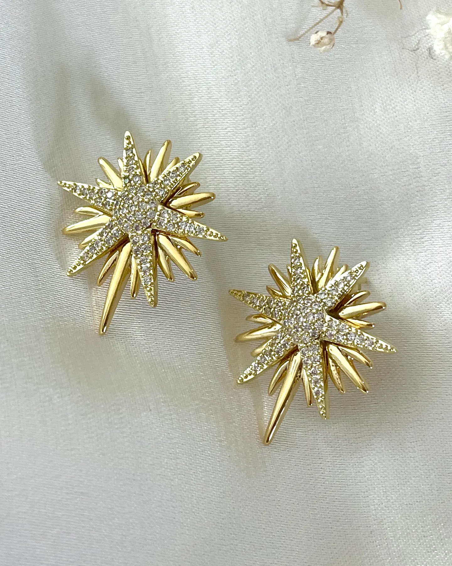 Aros Estrella Solar Circones Gold 1