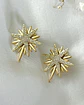 Aros Estrella Solar Circones Gold - Miniatura 1