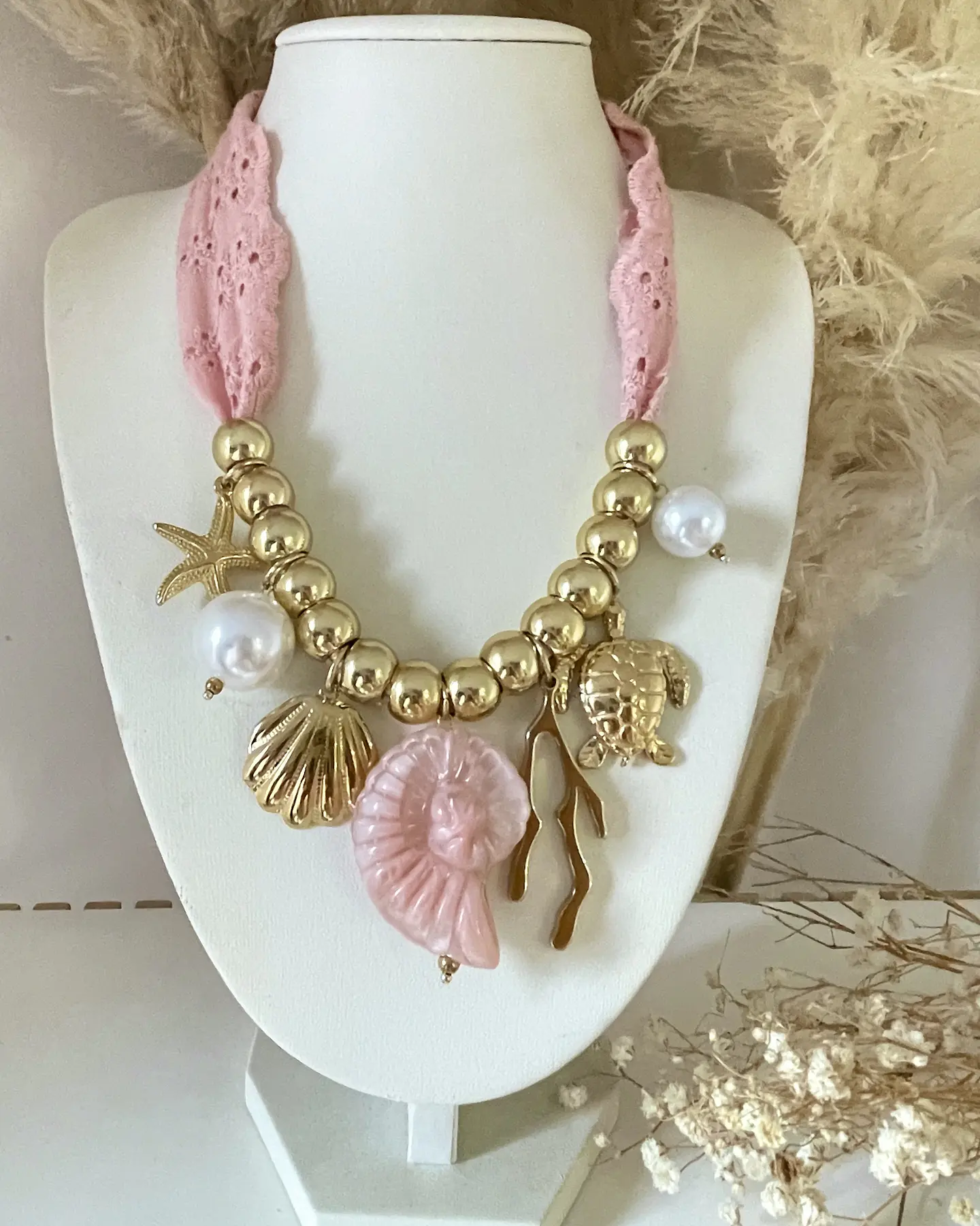 Collar Multidije Coral Ocean Vibes  8