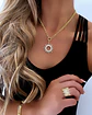 Collar Sol Silueta Circones Gold - Miniatura 1