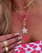 Collar Corazón Estrella Pink Summer Multidije Gold - Miniatura 4