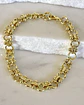 Pulsera Sofía eslabones mixtos gold  - Miniatura 1