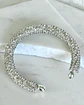 Pulsera Brazalete Cristales Silver - Miniatura 4