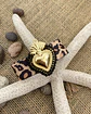 Pulsera Tejida Corazón detente Print Gold  - Miniatura 2