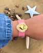 Pulsera Tejida Corazón detente Rosa Gold  - Miniatura 3