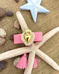 Pulsera Tejida Corazón detente Rosa Gold  - Miniatura 4