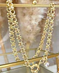 Collar Maxi Camelia eslabones mixtos punto luz Gold - Miniatura 7