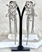 Maxi Aros  Borboleta Strass Silver - Miniatura 6