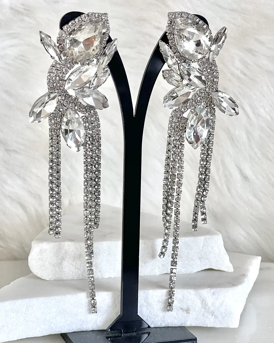 Maxi Aros  Borboleta Strass Silver 2