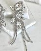 Maxi Aros  Borboleta Strass Silver - Miniatura 4