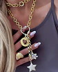 Collar XL Mix corazones y estrellas  Gold  - Miniatura 8