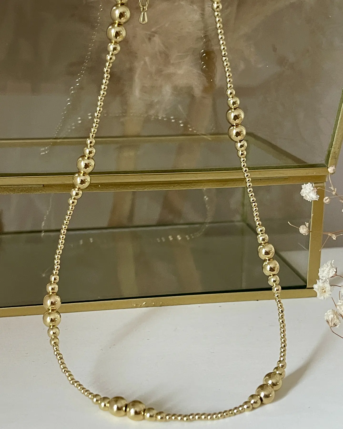 Collar Balines mixtos Gold 3
