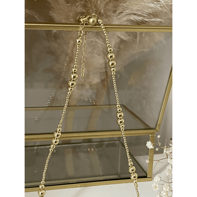 Collar Balines mixtos Gold