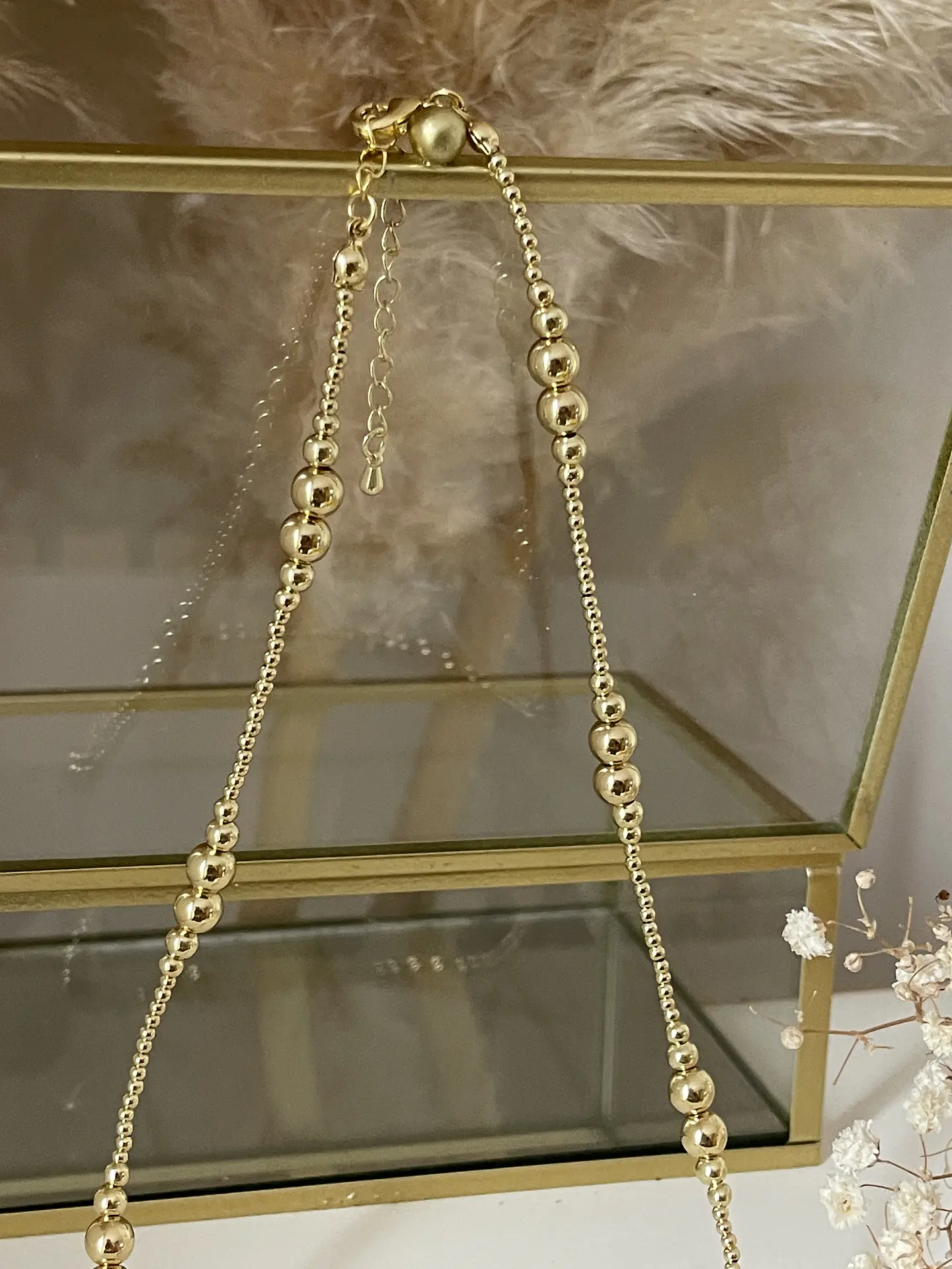 Collar Balines mixtos Gold 5