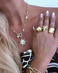 Collar Sol Circones Punto de luz Gold - Miniatura 1