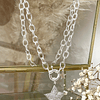 Collar Estrella Circones Micropavé Silver