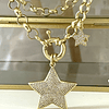 Collar Estrella Circones Micropavé Gold