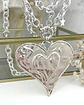 Colla XL Maxi Corazon Silver con Estrellita lateral - Miniatura 6