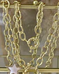 Collar XL Maxi Girasol estrella eslabones ovalados Gold  - Miniatura 9