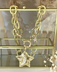 Collar Maxi Estrella Martillada Relieve Gold  - Miniatura 1
