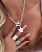 Collar Estrella Circones Micropavé Silver - Miniatura 4