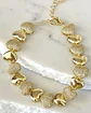 Pulsera Corazones Circones Gold - Miniatura 4