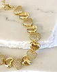 Pulsera Corazones Circones Gold - Miniatura 5