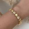 Pulsera Estrellas Gold