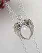 Collar XL Maxi Alas Punto luz Estrellita Silver eslabones ovalados - Miniatura 5