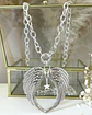 Collar XL Maxi Alas Punto luz Estrellita Silver eslabones ovalados - Miniatura 4