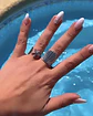 Dúo Anillos Ocean Vibes silver - Miniatura 5
