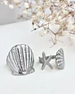 Dúo Anillos Ocean Vibes silver - Miniatura 3