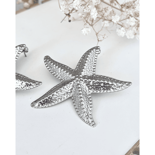 Aros Maxi Estrella de Mar Ocean Vibes silver