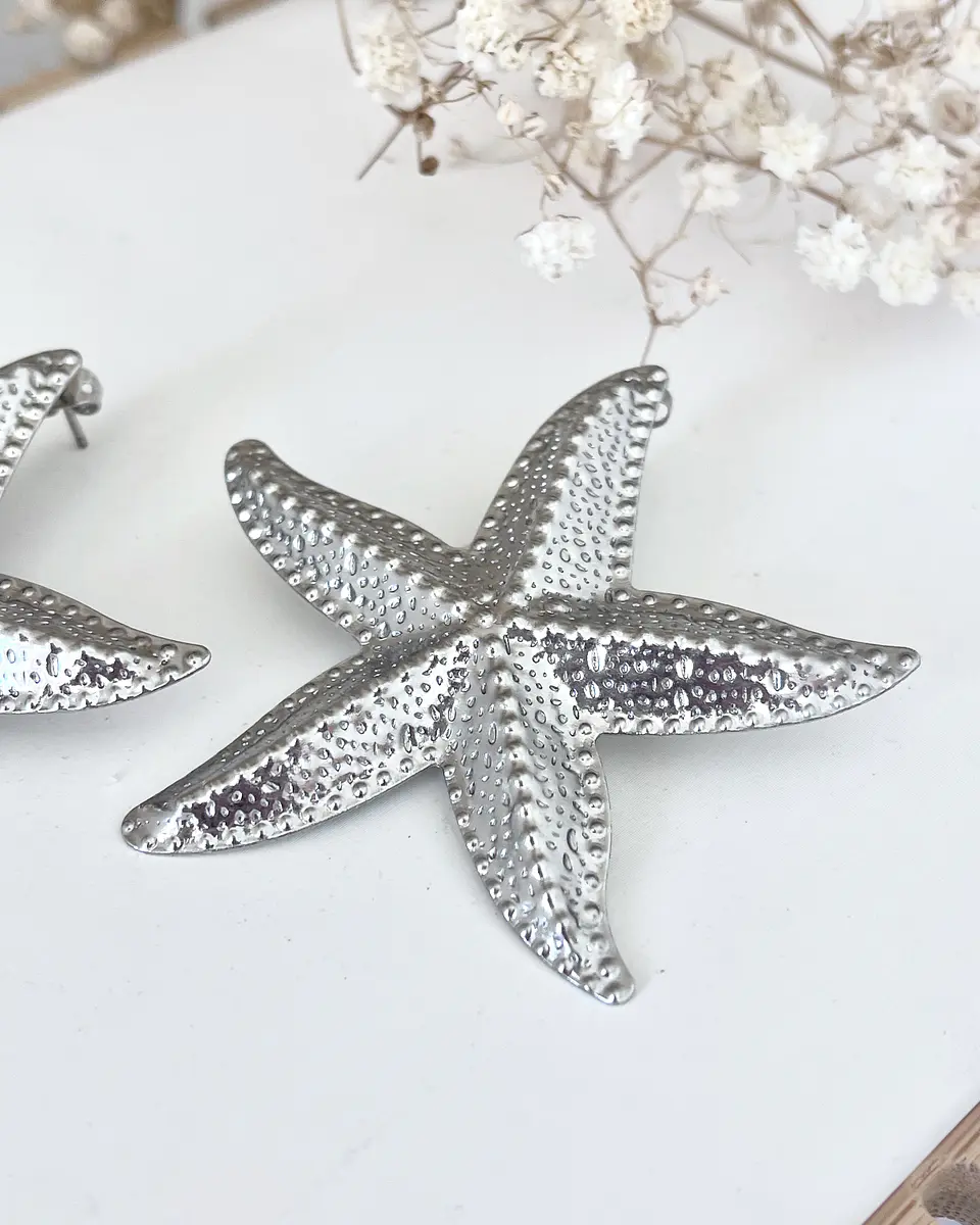 Aros Maxi Estrella de Mar Ocean Vibes silver 5