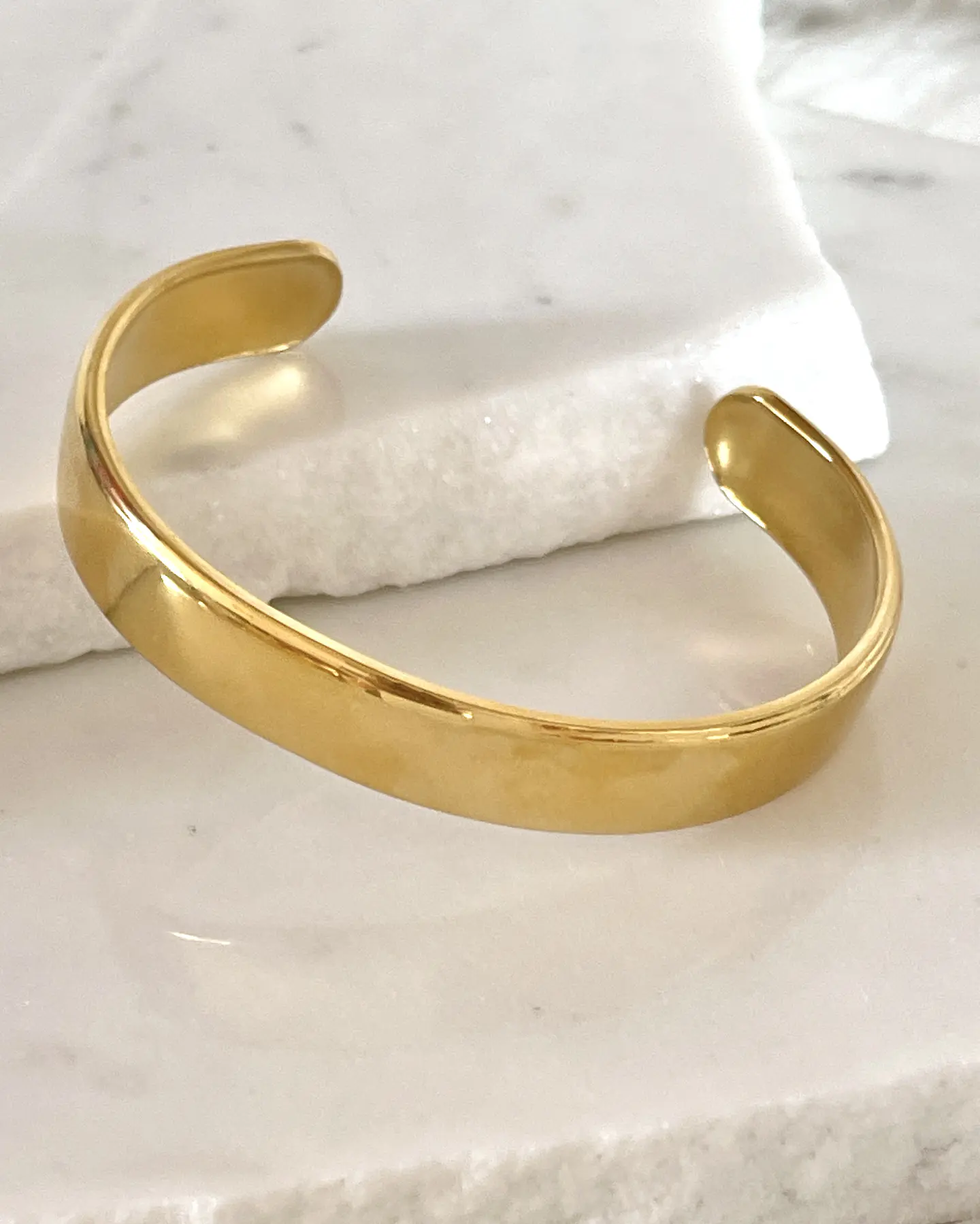 Brazalete liso Macizo Gold 3