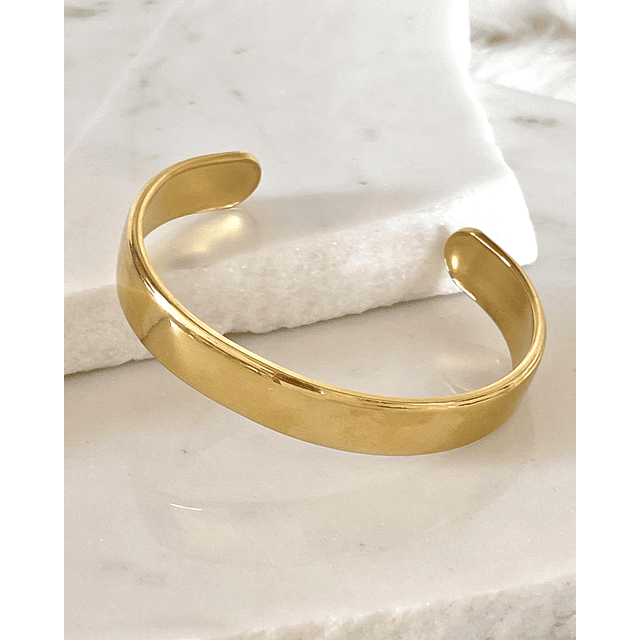 Brazalete liso Macizo Gold