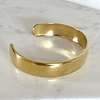 Brazalete liso Macizo Gold