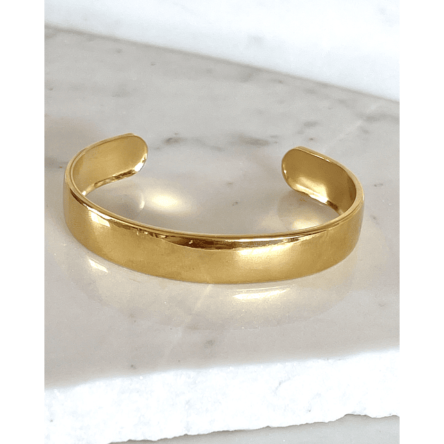 Brazalete liso Macizo Gold