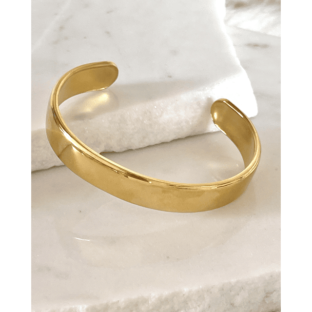 Brazalete liso Macizo Gold