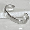 Brazalete liso Macizo Silver