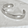 Brazalete liso Macizo Silver