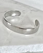 Brazalete liso Macizo Silver - Miniatura 4