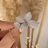 Maxi Anillo Pétalos Circones Silver